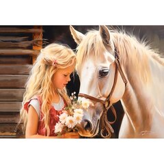 Pusle Castorland My Friend Horse, 1000 o. hind ja info | Pusled lastele ja täiskasvanutele | hansapost.ee