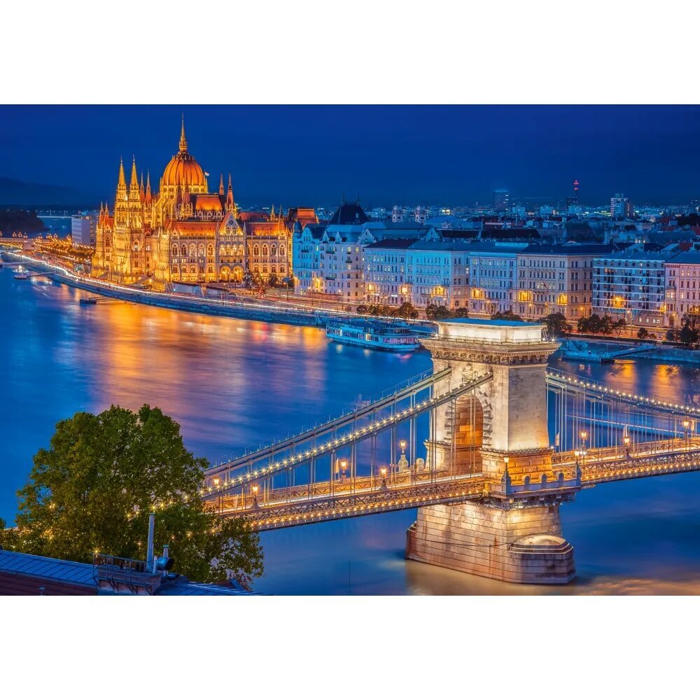 Pusle Castorland Budapest by Night, 500 d. цена и информация | Pusled lastele ja täiskasvanutele | hansapost.ee