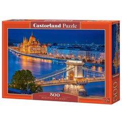 Пазл Castorland Budapest by Night, 500 деталей цена и информация | Пазлы | hansapost.ee