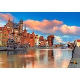 Pusle Castorland Colors of Gdansk, 500 d. hind ja info | Pusled lastele ja täiskasvanutele | hansapost.ee