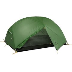 Двухместная палатка Naturehike Mongar 210T Ultralight, зелёная цена и информация | Палатки | hansapost.ee