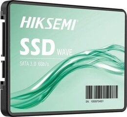 Hiksemi Wave S (HS-SSD-WAVE(S)(STD)/240G/SATA/WW) hind ja info | Sisemised kõvakettad | hansapost.ee
