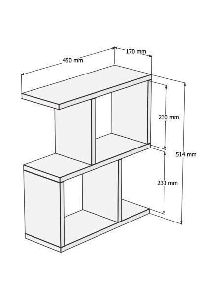 Abilaud Kalune Design Zet, valge hind ja info | Diivanilauad | hansapost.ee