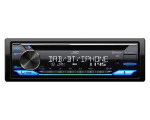 Raadio-CD-mängija Autosse JVC KD-DB922BT Must hind ja info | JVC Auto multimeedia | hansapost.ee