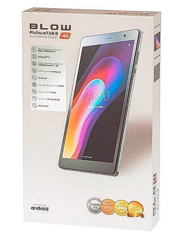 Blow Platinum TAB 8 (79-063#) цена и информация | Tahvelarvutid | hansapost.ee