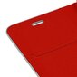 Mocco Carbon Leather Book Case For Apple iPhone X / XS Red hind ja info | Telefonide kaitsekaaned ja -ümbrised | hansapost.ee