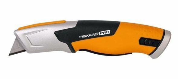 Sissetõmmatav nuga Fiskars Carbonmax, 1 tk hind ja info | Käsitööriistad | hansapost.ee