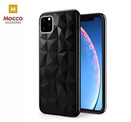 Silikoonist telefoniümbris Mocco Trendy Diamonds telefonile Apple iPhone 11 Pro, must hind ja info | Telefonide kaitsekaaned ja -ümbrised | hansapost.ee