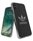 Tagus Adidas telefonile Apple iPhone X / XS, Läbipaistev/Hõbedane hind ja info | Telefonide kaitsekaaned ja -ümbrised | hansapost.ee