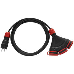 AWTOOLS EXTREME CABLE 30m 3x1.5mm 3 РОЗЕТКИ IP54 16A/4000W цена и информация | Удлинители | hansapost.ee