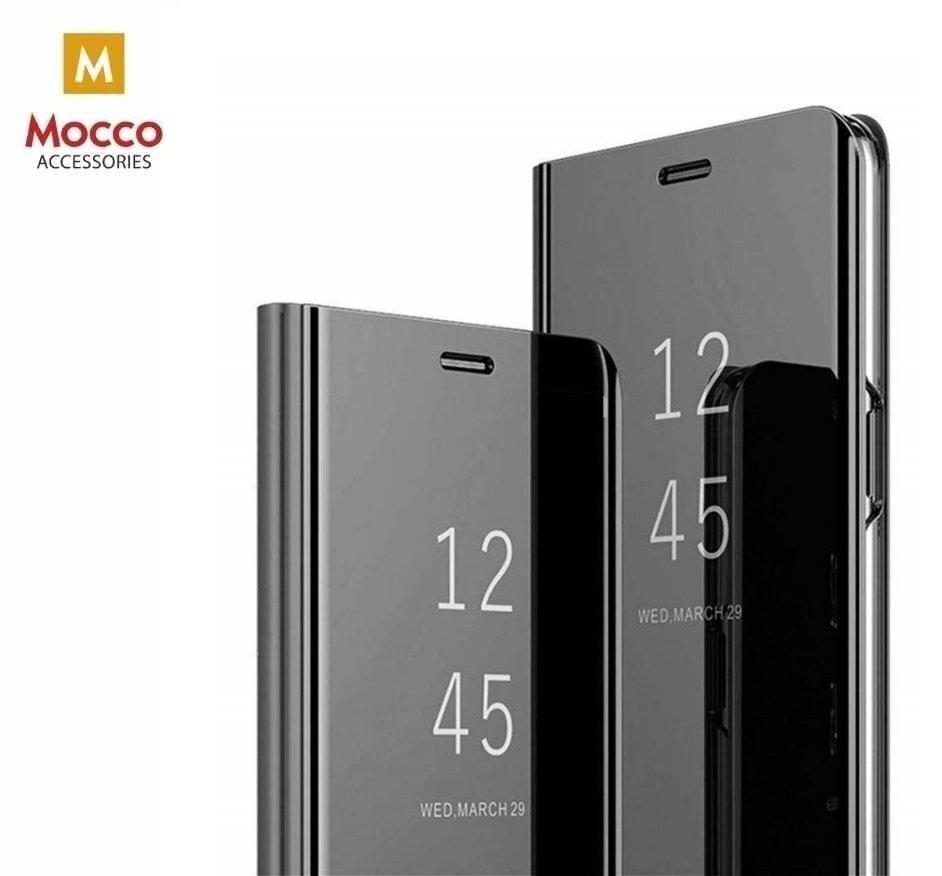 Mocco Clear View Cover Case For Xiaomi Redmi 8A Black цена и информация | Telefonide kaitsekaaned ja -ümbrised | hansapost.ee