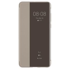 Huawei Smart View Flip Cover Huawei P40, коричневый цена и информация | Чехлы для телефонов | hansapost.ee