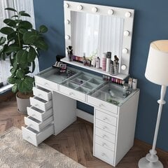 Tualettlaud Asir BJ118-2789, valge price and information | Makeup tables | hansapost.ee