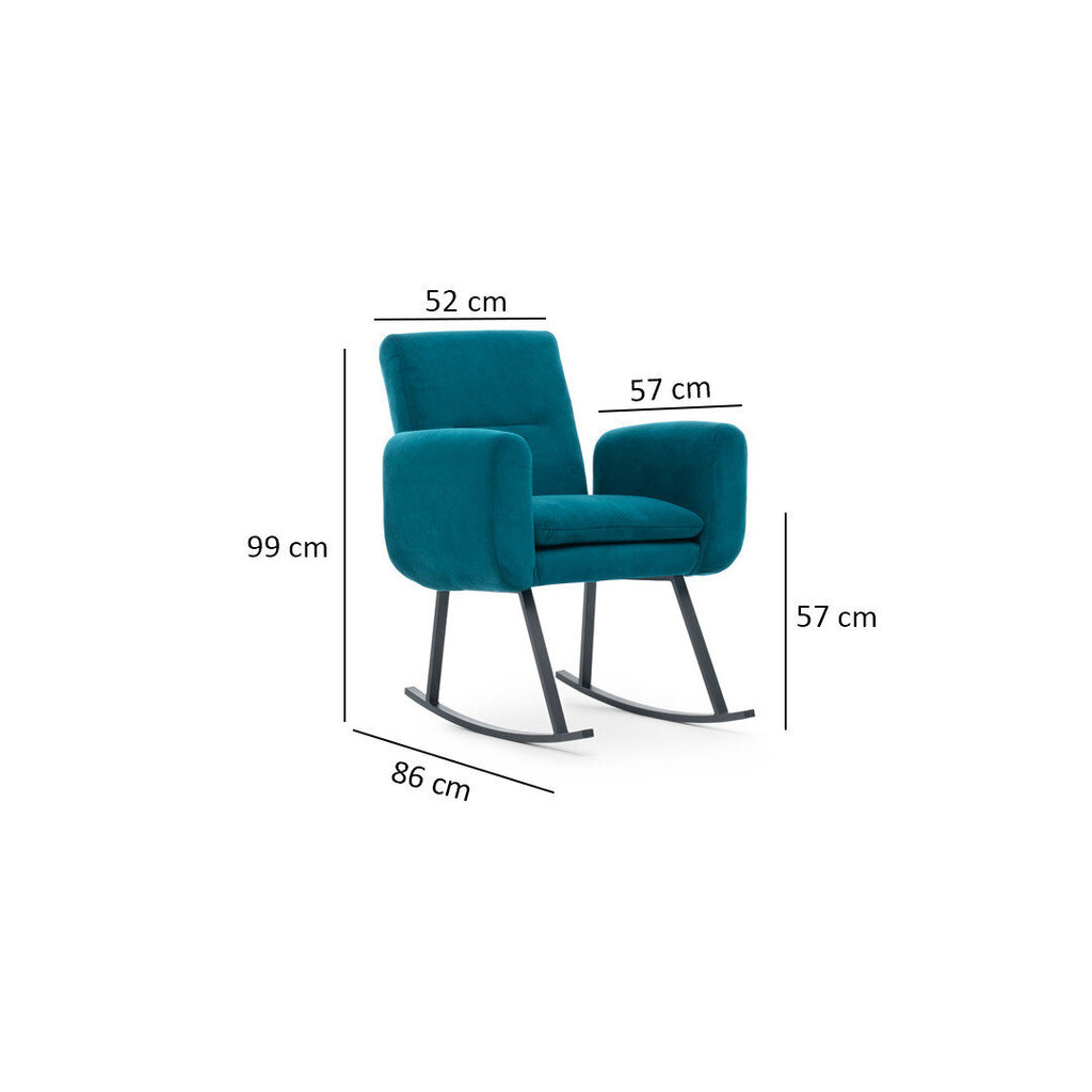 Kiiktool Hanah Home Kono, roheline hind ja info | Tugitoolid | hansapost.ee