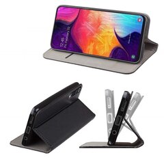 Чехол-книжка Fusion Magnet Case для Samsung A405 Galaxy A40, чёрный цена и информация | Чехлы для телефонов | hansapost.ee