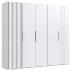 5-дверный шкаф Aatrium Andorra, белый цвет цена и информация | Шкафы | hansapost.ee