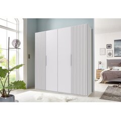 4-дверный шкаф Aatrium Andorra, белый цвет цена и информация | Шкафы | hansapost.ee
