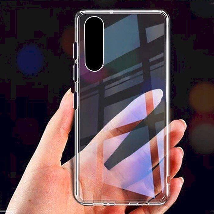 Silikoonist ümbris Fusion Ultra Back Case 1 mm Protect Xiaomi Redmi 9A, läbipaistev hind ja info | Telefonide kaitsekaaned ja -ümbrised | hansapost.ee