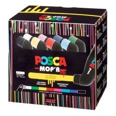 Маркеры Uni Ball Posca MOP'R PCM-22, 8 шт. цена и информация | Принадлежности для рисования, лепки | hansapost.ee