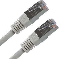 кабель сетевой lan ftp, cat.5e, rj45 m - rj45 m, 30 м, экранированный, серый, экономичный цена и информация | Кабели и провода | hansapost.ee