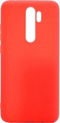 Telefoniümbris Evelatus Soft Touch Silicone Case, telefonile Xiaomi Redmi 9, punane hind ja info | Telefonide kaitsekaaned ja -ümbrised | hansapost.ee