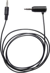 аудио кабель громкой связи, разъем (3,5 мм) м 4-полюсный - разъем (3,5 мм) м, 1,2 м, стерео, черный, для iphone/ipad 38588 цена и информация | Кабели и провода | hansapost.ee