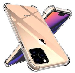 Fusion Anti Shock 0,5 mm silikoonümbris Apple iPhone 12 / 12 Pro läbipaistev цена и информация | Чехлы для телефонов | hansapost.ee