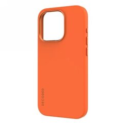 Decoded Silicone Case with MagSafe for iPhone 15 Pro - orange цена и информация | Чехлы для телефонов | hansapost.ee