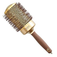 Olivia Garden Expert Blowout Shine Gold & Brown, Расческа для укладки волос с ионизацией, 65 мм. цена и информация | Расчески, щетки для волос, ножницы | hansapost.ee