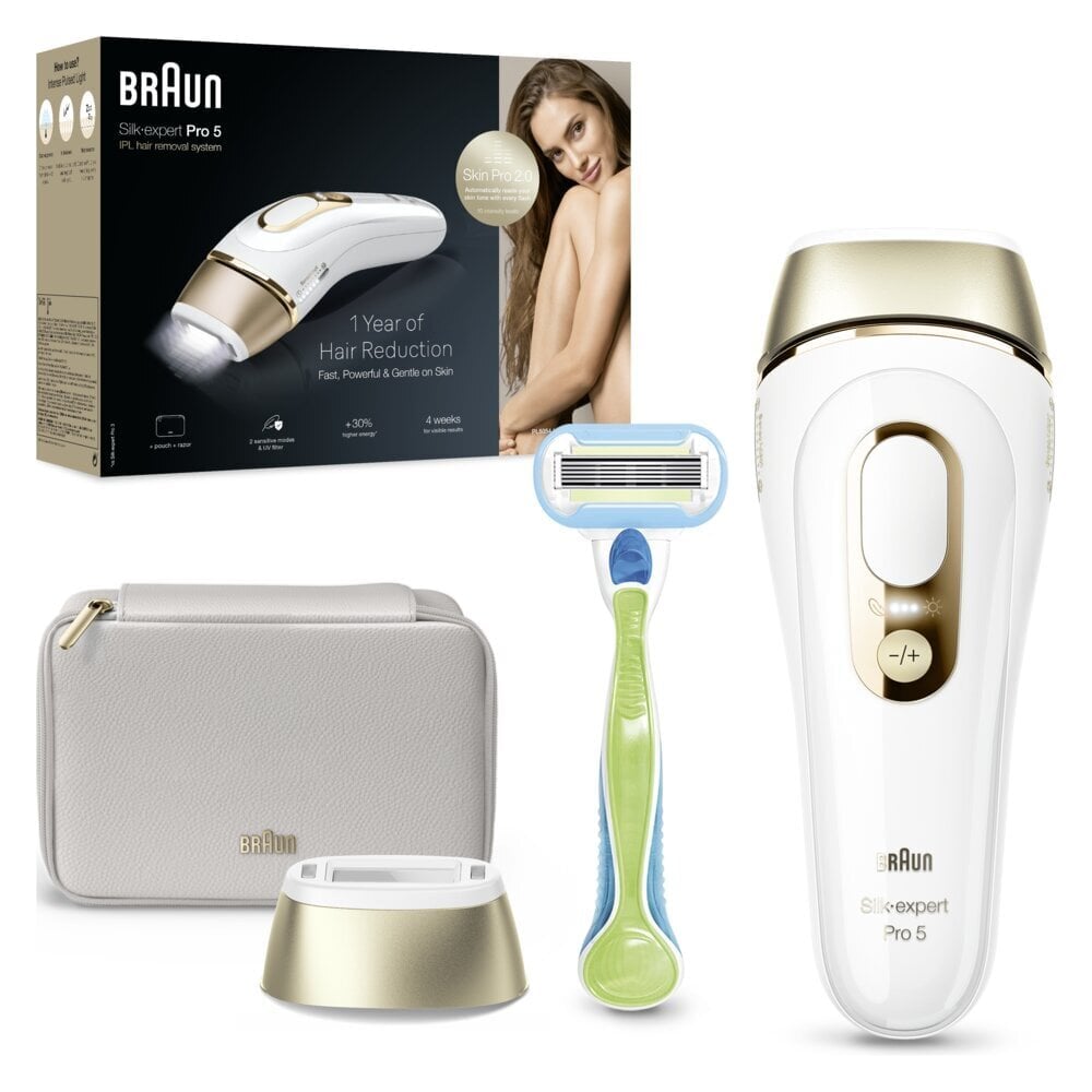 Braun Silk-Expert Pro IPL PL5052 hind ja info | Raseerijad, epilaatorid ja fotoepilaatorid | hansapost.ee