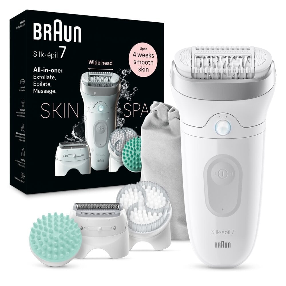 Braun Silk-Epil 7 7-081 SkinSpa hind ja info | Raseerijad, epilaatorid ja fotoepilaatorid | hansapost.ee