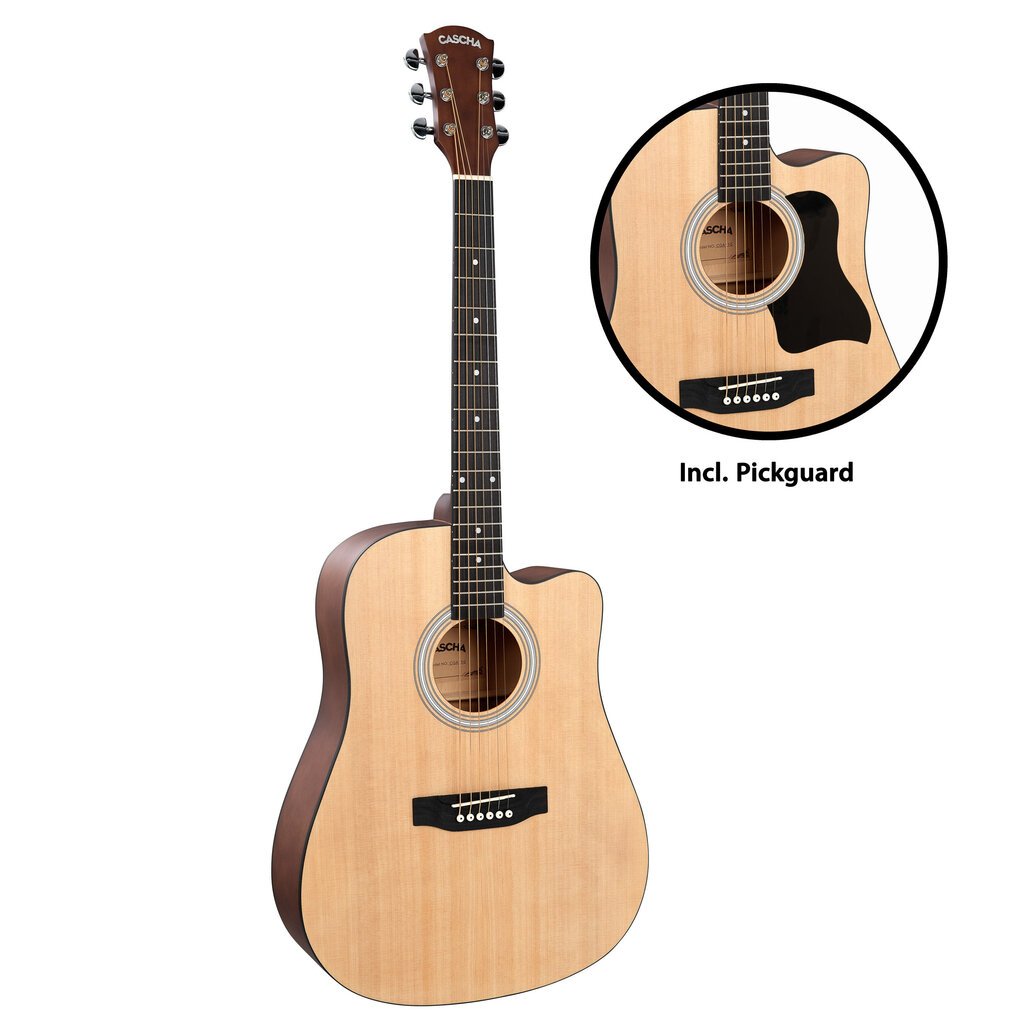 Akustiline kitarr Cascha Student Dreadnought CGA110 hind ja info | Kitarrid | hansapost.ee