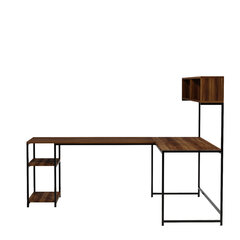 Письменный стол Asir Cansın L164, коричневый цена и информация | Компьютерные, письменные столы | hansapost.ee