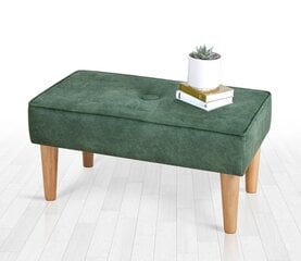 Pouffe Square - Green цена и информация | Кресла-мешки и пуфы | hansapost.ee