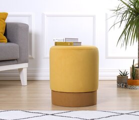 Pouffe Ropp - Yellow цена и информация | Кресла-мешки и пуфы | hansapost.ee