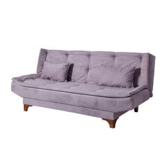 2-х частей гостиной мебельный комплект Asir Kelebek-TKM04 0701, фиолетовый цена и информация | Комплекты мягкой мебели | hansapost.ee