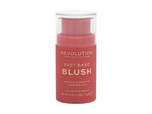 Makeup Revolution London Fast Base Blush румяна 14 г, Bare цена и информация | Бронзеры (бронзаторы), румяна | hansapost.ee