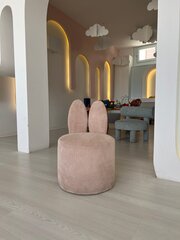Pufas Asir Bunny, розовый цена и информация | Кресла-мешки и пуфы | hansapost.ee
