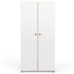 Шкаф Aatrium Izzy, 90.3x51.7x188.2 см, белый цена и информация | Шкафы | hansapost.ee