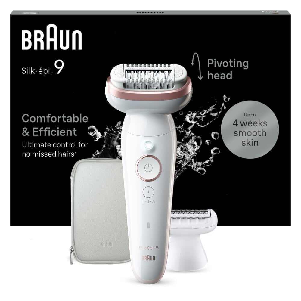 Braun Silk-Epil 9 SES9-030 hind ja info | Raseerijad, epilaatorid ja fotoepilaatorid | hansapost.ee