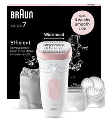 Braun Silk-Epil 7 SE7-060 цена и информация | Эпиляторы | hansapost.ee