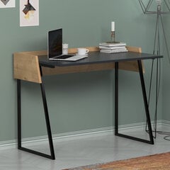 Письменный стол Asir Rone, серый/коричневый цена и информация | Компьютерные, письменные столы | hansapost.ee