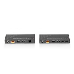 Lindy 150m Cat.6 HDMI 4K60, USB 2.0 & IR HDBaseT KVM Extender hind ja info | Juhtmed ja kaablid | hansapost.ee
