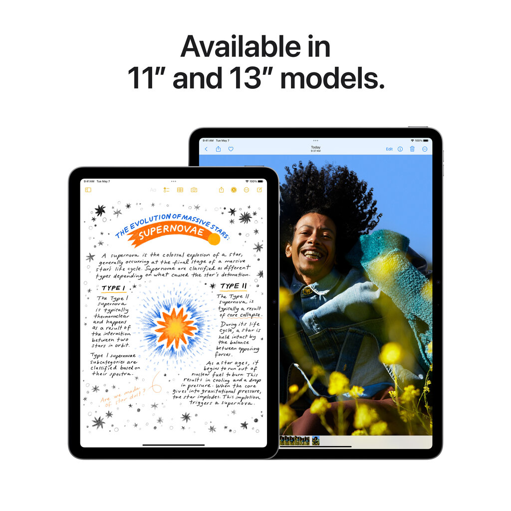 iPad Air 11" M2 Wi-Fi 128GB - Blue - MUWD3HC/A hind ja info | Tahvelarvutid | hansapost.ee