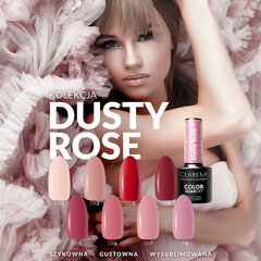 claresa гибридный лак dusty rose 5 -5г цена и информация | Лаки для ногтей, укрепители для ногтей | hansapost.ee