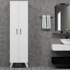 Ванная тумба Asir BDL0101, белая цена и информация | Шкафчики для ванной | hansapost.ee