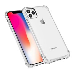 Fusion Anti Shock 0,5 mm silikoonist ümbris Apple iPhone 13 läbipaistvale hind ja info | Telefonide kaitsekaaned ja -ümbrised | hansapost.ee