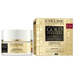 Näokreem Eveline Cosmetics Gold Peptides pinguldav 50+, 50 ml hind ja info | Näokreemid | hansapost.ee