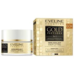 Näokreem Eveline Cosmetics Gold Peptides pinguldav 60+, 50 ml цена и информация | Eveline Cosmetics Для ухода за лицом | hansapost.ee