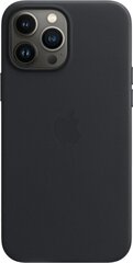 iPhone 13 Pro Max Leather Case with MagSafe, Midnight hind ja info | Telefonide kaitsekaaned ja -ümbrised | hansapost.ee